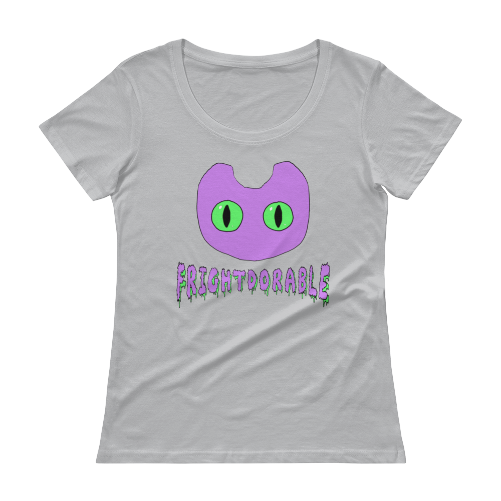 Frightdorable Cat T-Shirt (Womens), Apparel - Team Manticore