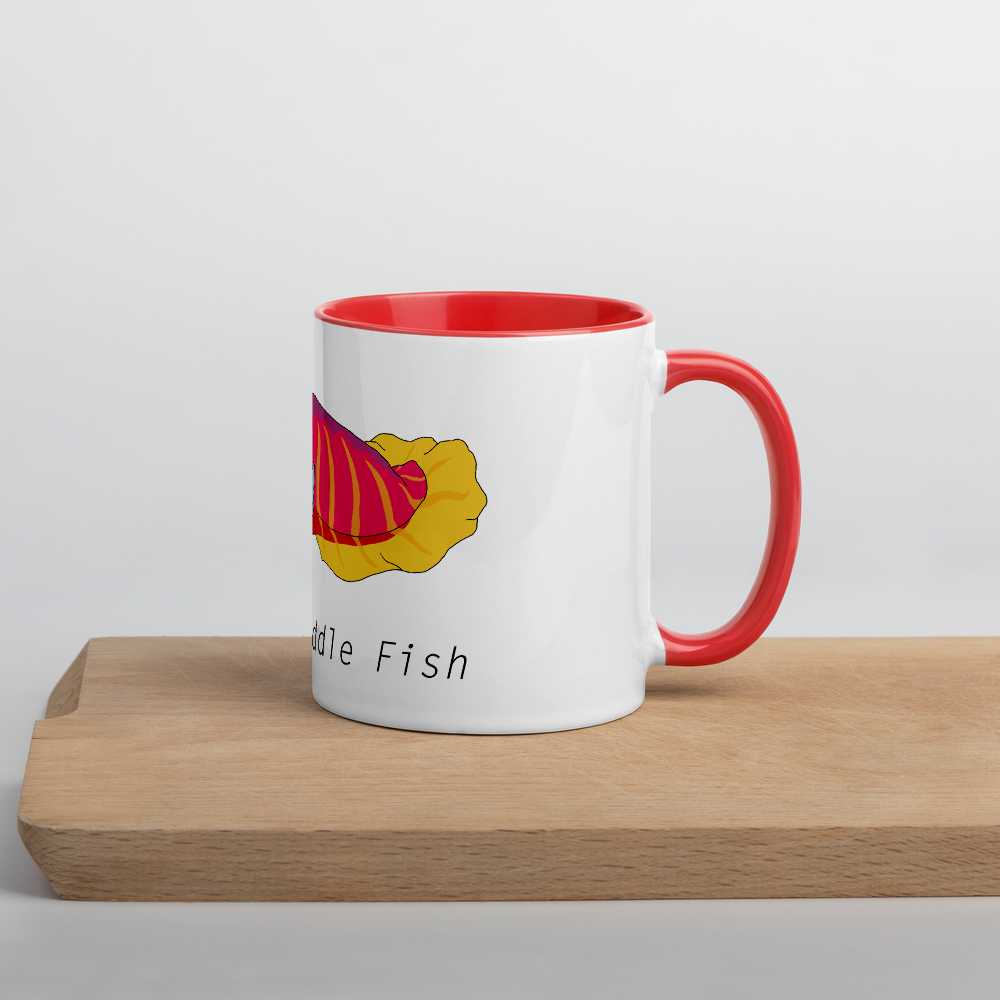 Doesn't Cuddle Fish Colorful Mug