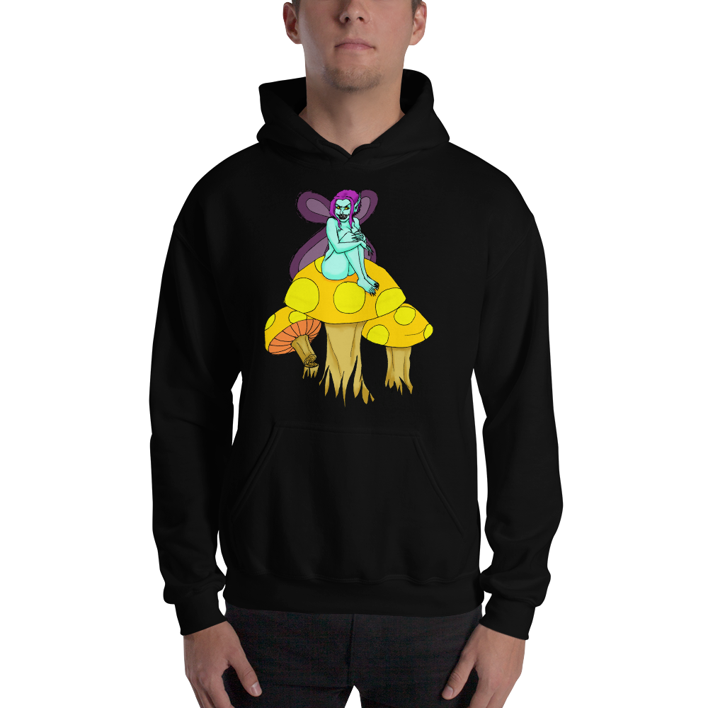 Dark Faerie Hooded Sweatshirt, Apparel - Team Manticore