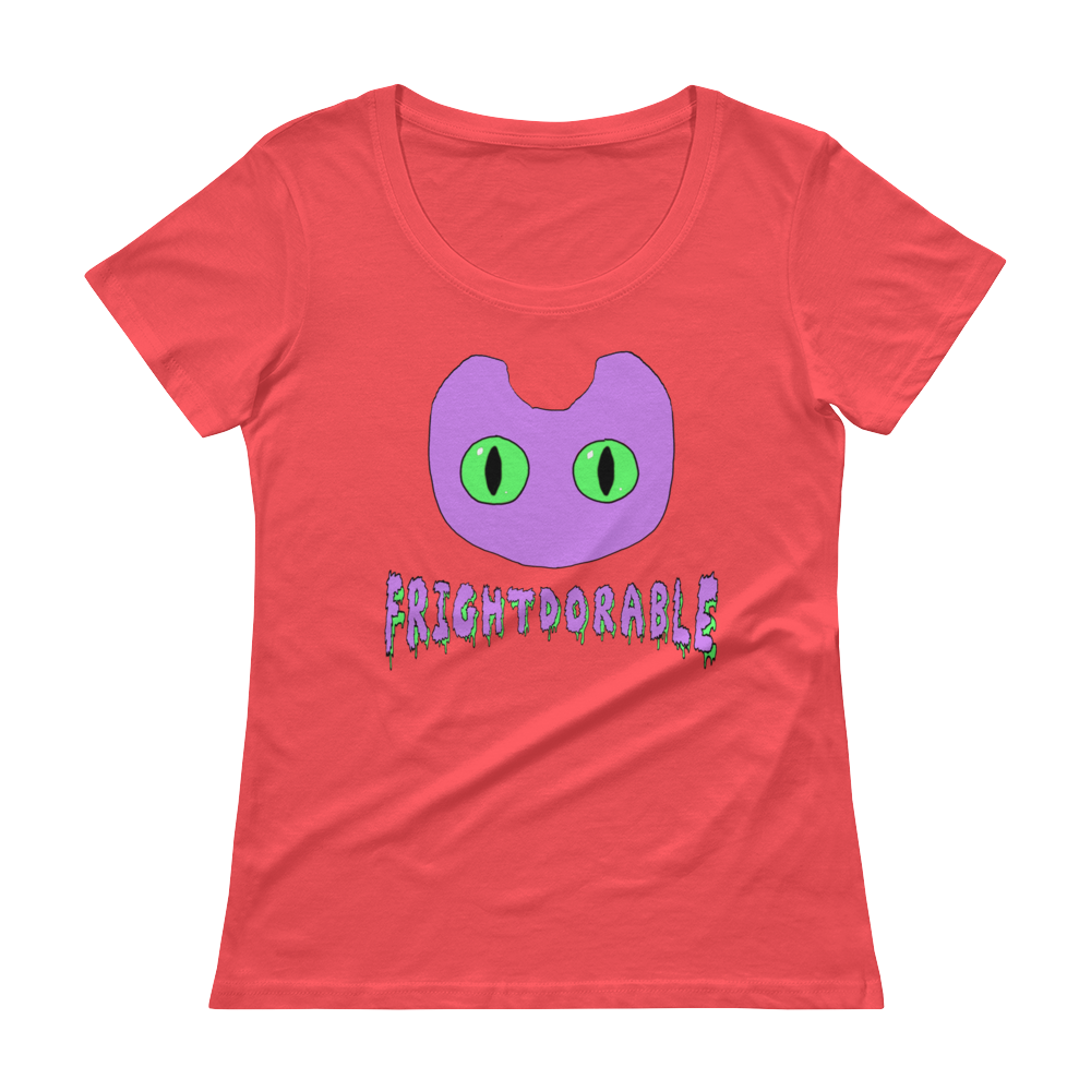 Frightdorable Cat T-Shirt (Womens), Apparel - Team Manticore