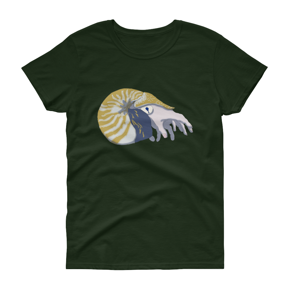 Creepy Cephalopod T-Shirt (Womens), Apparel - Team Manticore