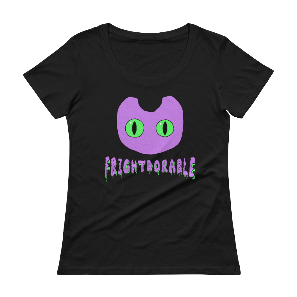 Frightdorable Cat T-Shirt (Womens), Apparel - Team Manticore
