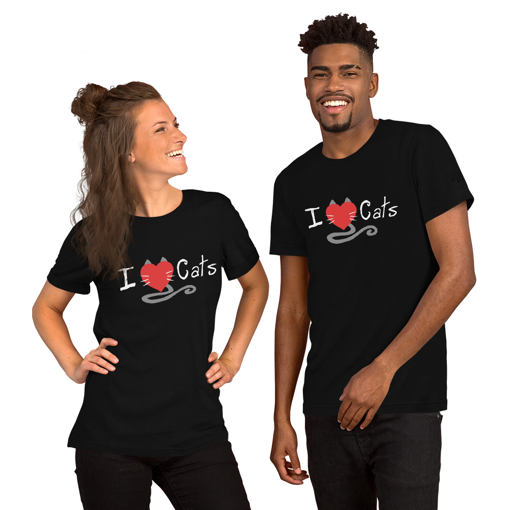 I Heart Cats Unisex T-Shirt