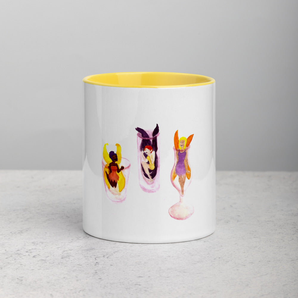 Fairy Mug with Color Inside