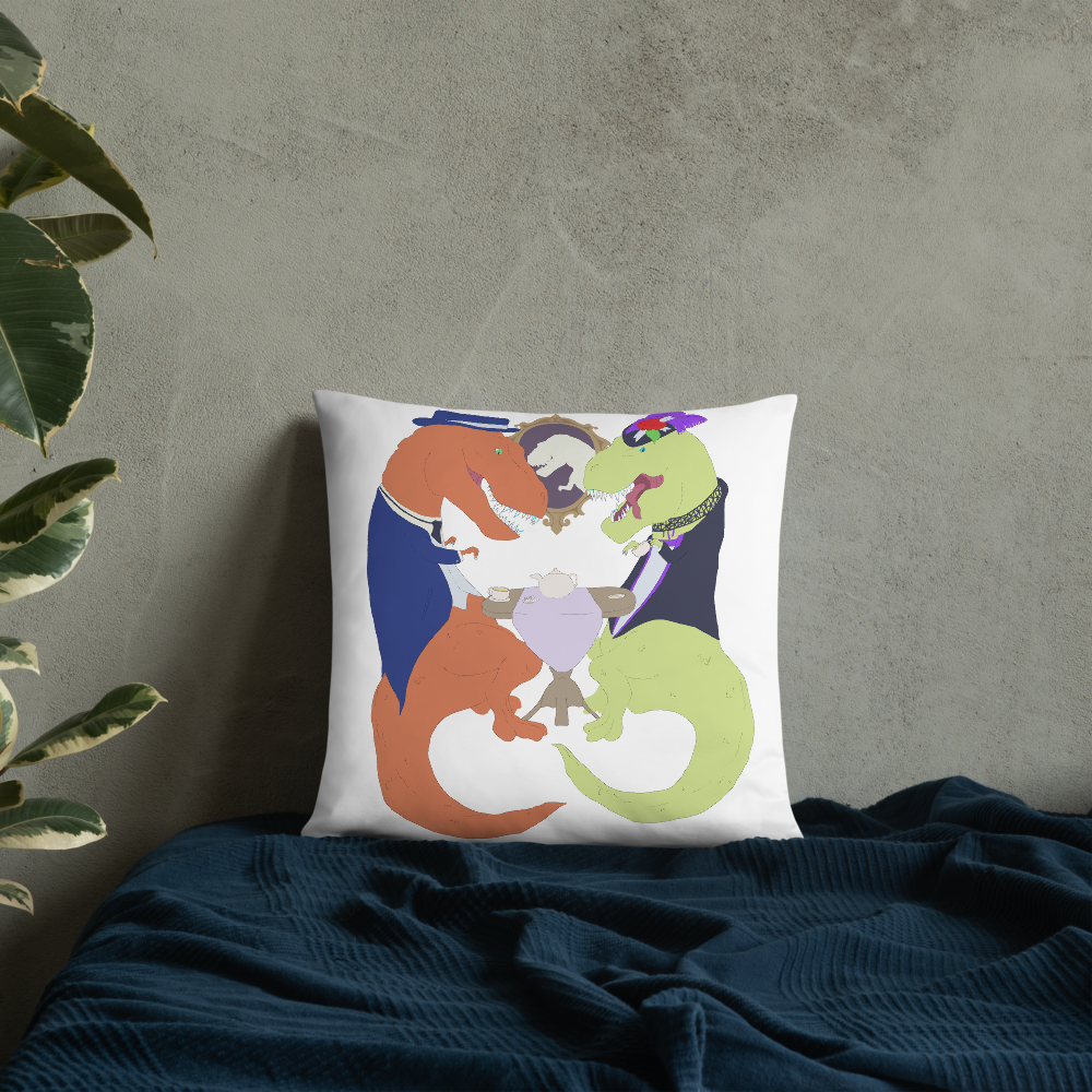 T-Rex Party Pillow