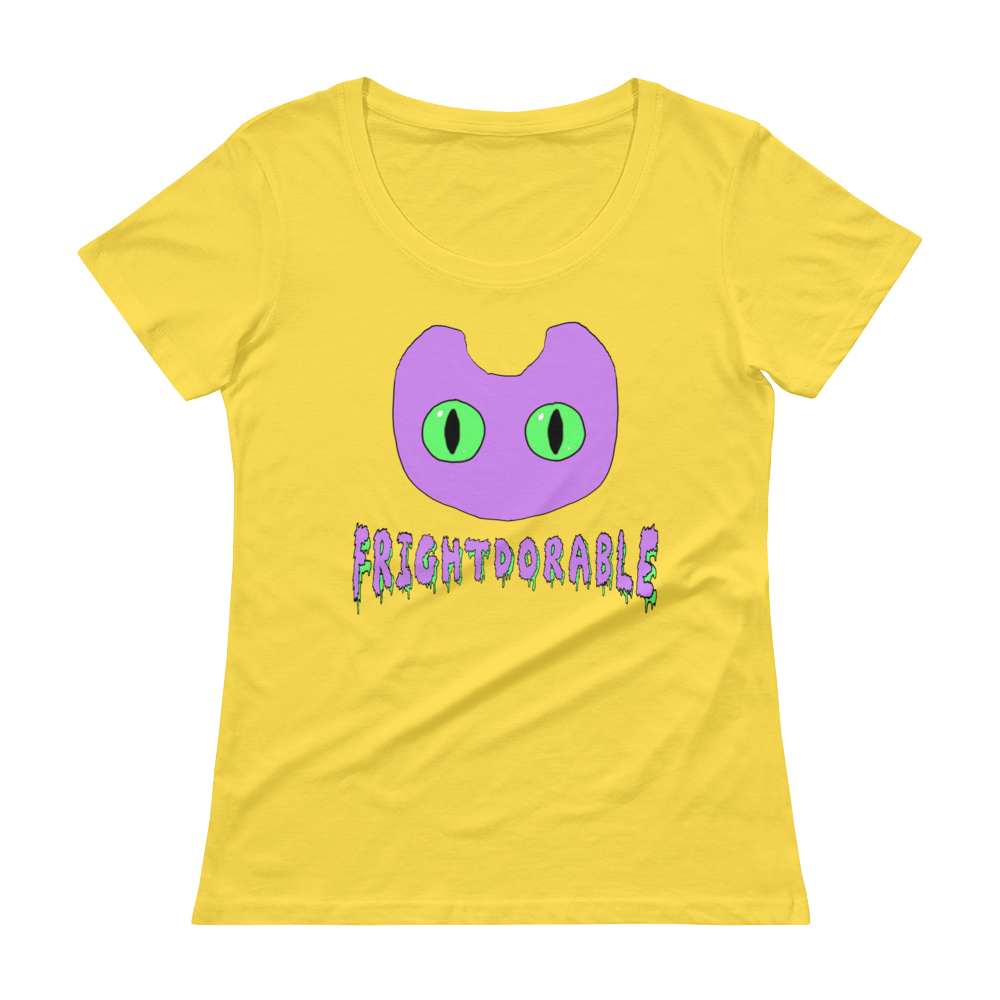 Frightdorable Cat T-Shirt (Womens), Apparel - Team Manticore