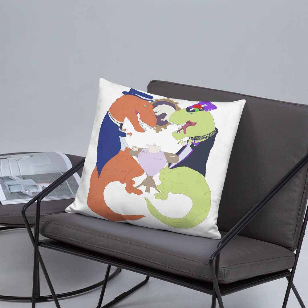 T-Rex Party Pillow