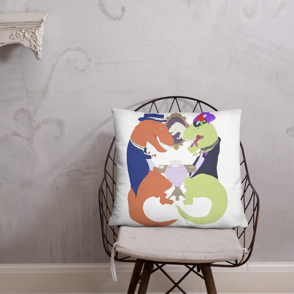 T-Rex Party Pillow