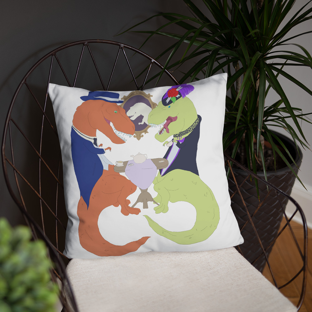 T-Rex Party Pillow