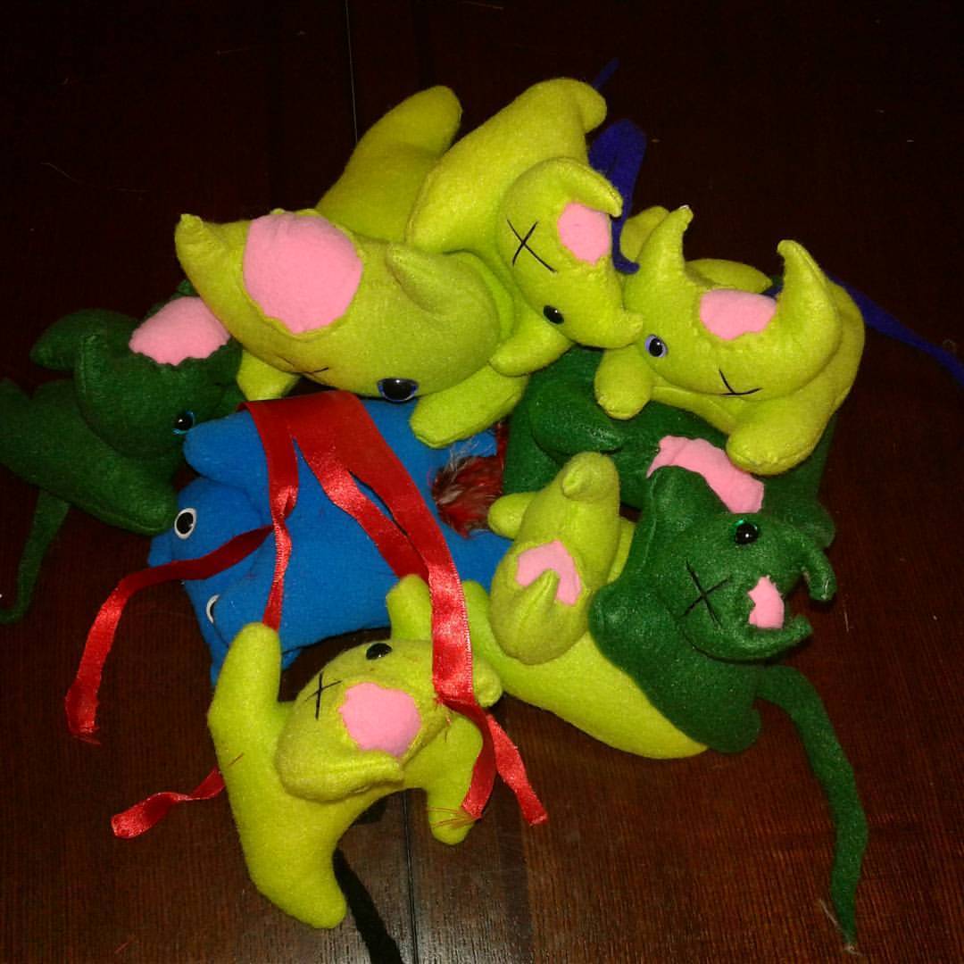 Zombie Cat, Plushies - Team Manticore