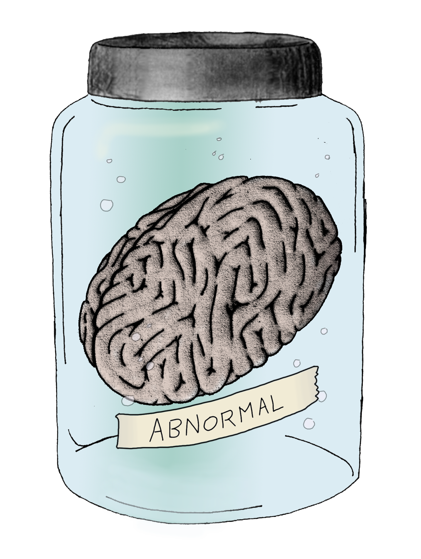 Brain Jar Sticker