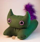 Dark Green Frightdorable Cat, Plushies - Team Manticore