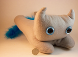 Grey Frightdorable Cat, Plushies - Team Manticore