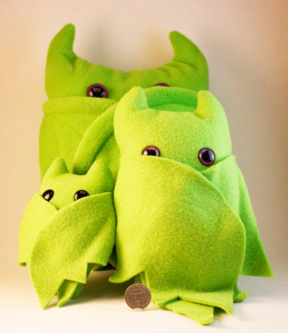Green Frightdorable Bat, Plushies - Team Manticore