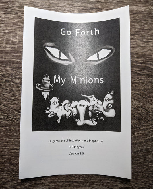 Go Forth my Minions Cooperative Storytelling Game