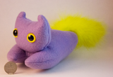 Purple Frightdorable Cat, Plushies - Team Manticore