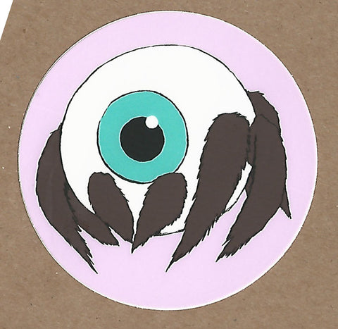 Cute Spider Eyeball Sticker, Sticker - Team Manticore