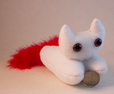 White Frightdorable Cat, Plushies - Team Manticore