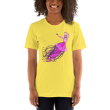 Jellyfish Mermaid Ballerina Short-Sleeve Unisex T-Shirt