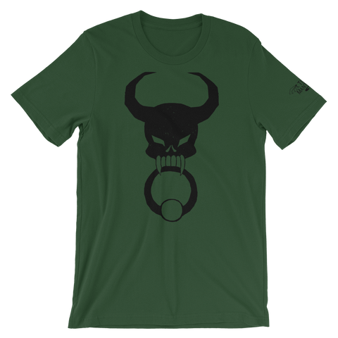 Black Door Knocker Unisex T-Shirt, [product_type] - Team Manticore
