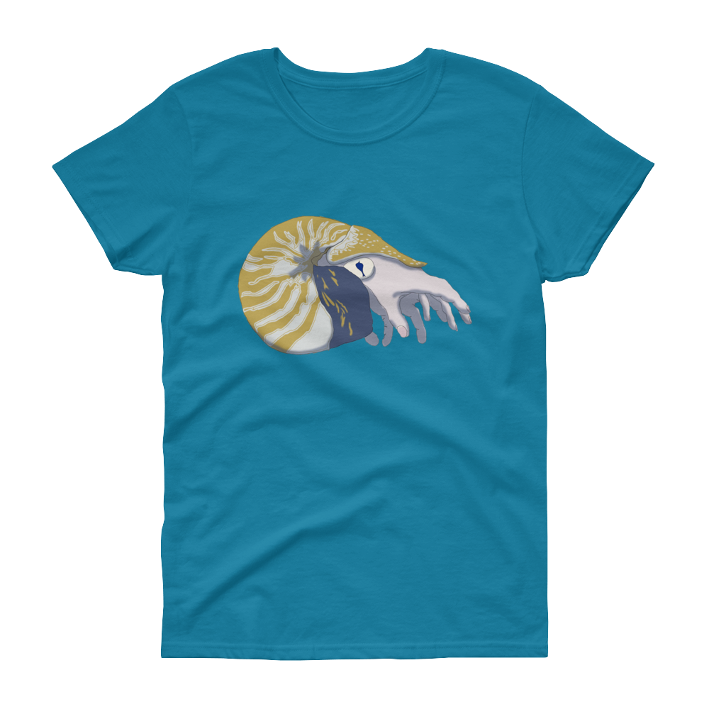 Creepy Cephalopod T-Shirt (Womens), Apparel - Team Manticore