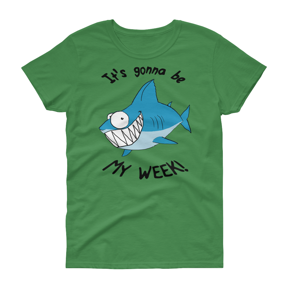 Optimist Shark T-Shirt (Womens), Apparel - Team Manticore