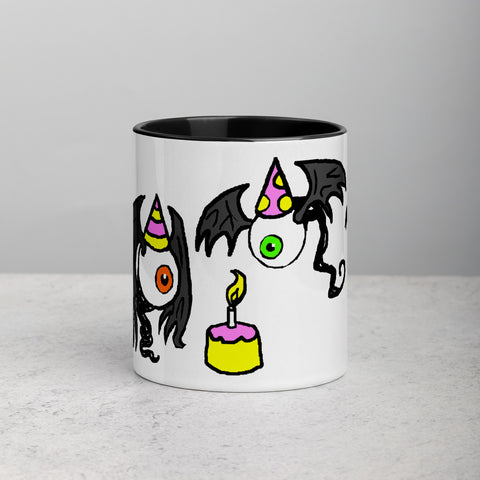 Birthday Fleye Mug with Color Inside