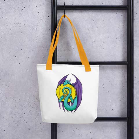 Little Dragon's Horde Tote bag, [product_type] - Team Manticore