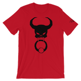 Black Door Knocker Unisex T-Shirt, [product_type] - Team Manticore