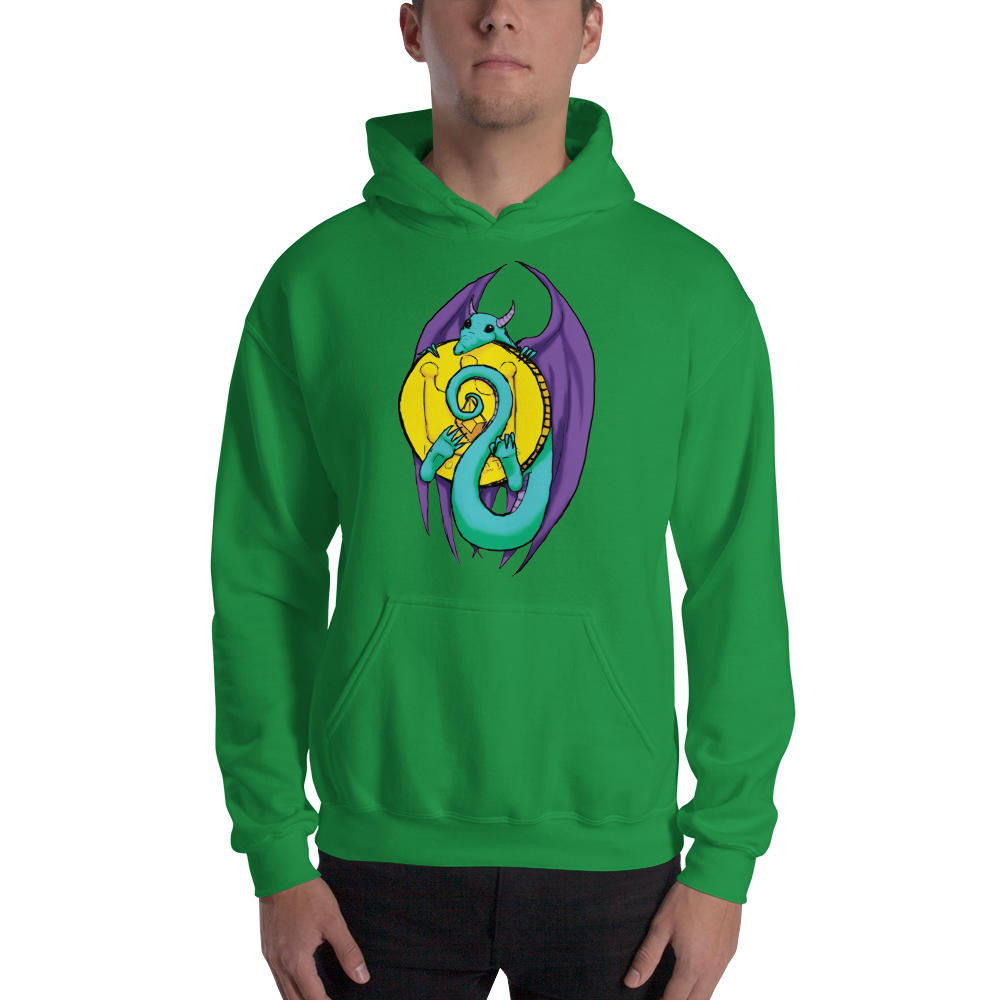 Little Dragon's Horde Hooded Sweatshirt, [product_type] - Team Manticore