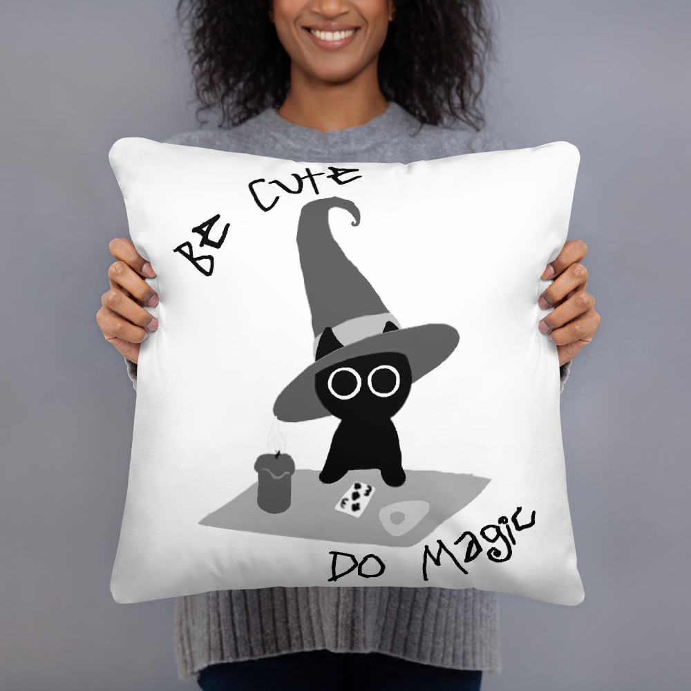 Be Cute Do Magic Pillow