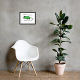 Exquisite Detritus Framed matte paper poster