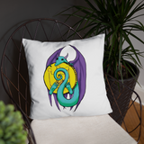 Little Dragon's Horde Basic Pillow, [product_type] - Team Manticore
