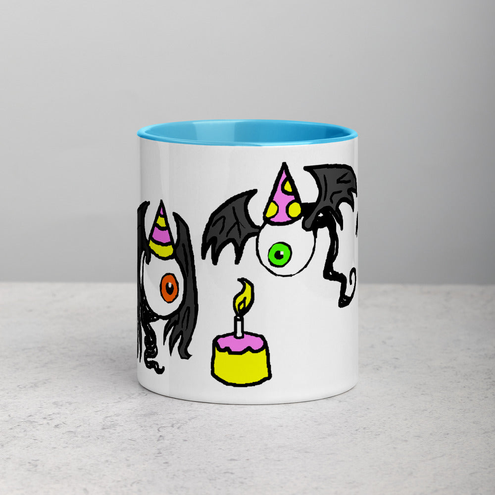 Birthday Fleye Mug with Color Inside