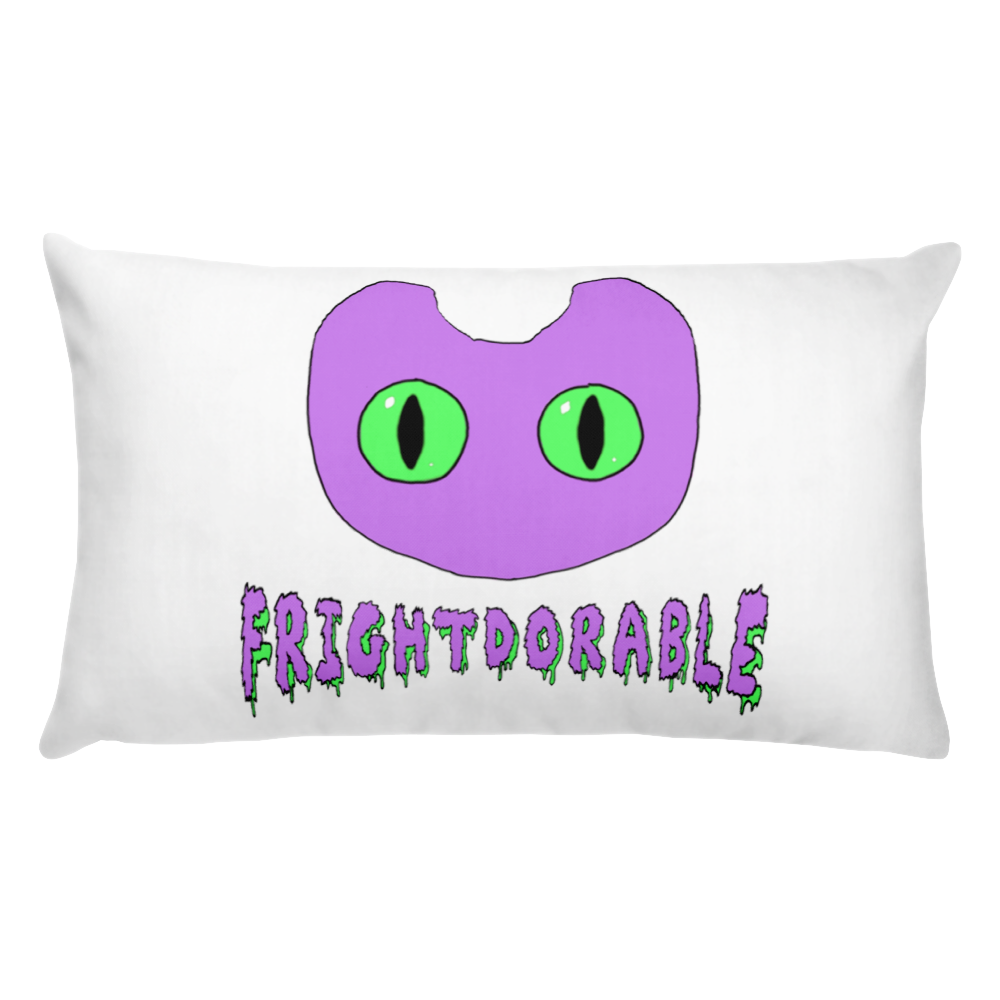 Frightdorable Cat Pillow, Pillow - Team Manticore