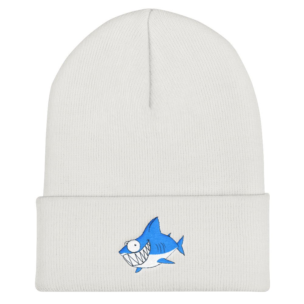 Optimist Shark Cuffed Beanie, [product_type] - Team Manticore