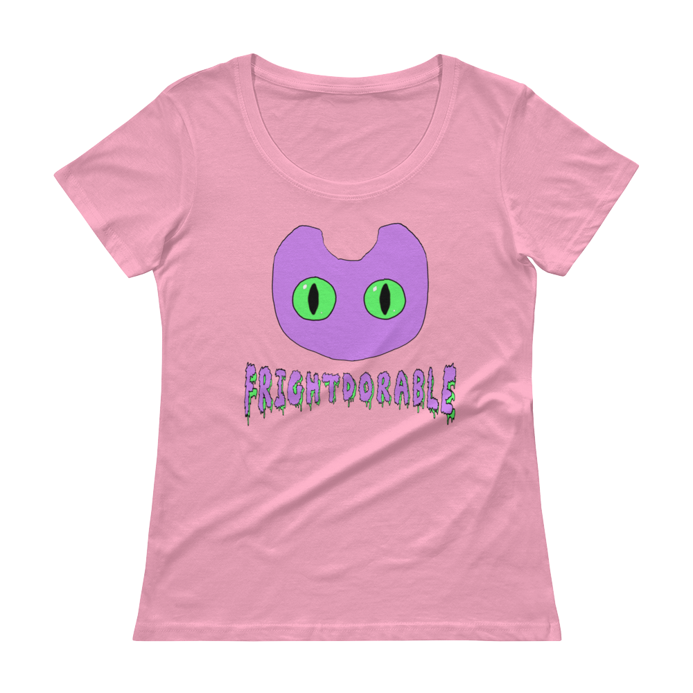 Frightdorable Cat T-Shirt (Womens), Apparel - Team Manticore