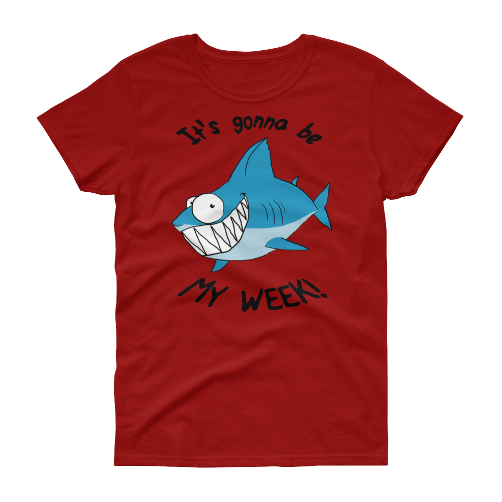 Optimist Shark T-Shirt (Womens), Apparel - Team Manticore