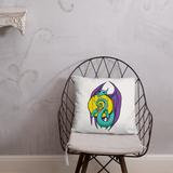 Little Dragon's Horde Basic Pillow, [product_type] - Team Manticore