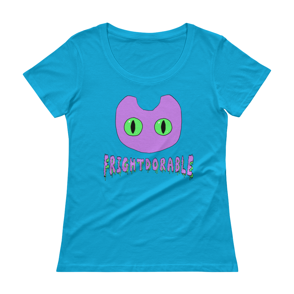 Frightdorable Cat T-Shirt (Womens), Apparel - Team Manticore