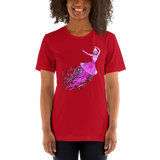 Jellyfish Mermaid Ballerina Short-Sleeve Unisex T-Shirt