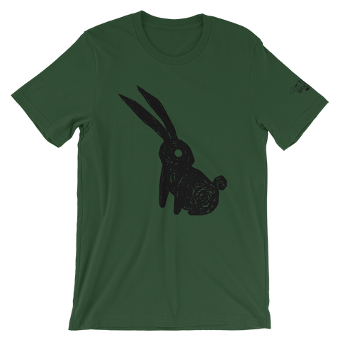 Black Rabbit Unisex T-Shirt, [product_type] - Team Manticore
