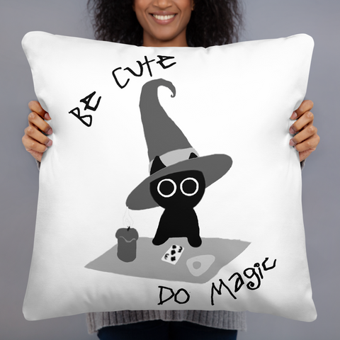 Be Cute Do Magic Pillow