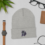 Raccoon Cuffed Beanie